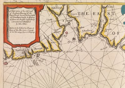 Anglický lodivod první kniha: popis severní plavby, cca 1671 (papír) od John Seller