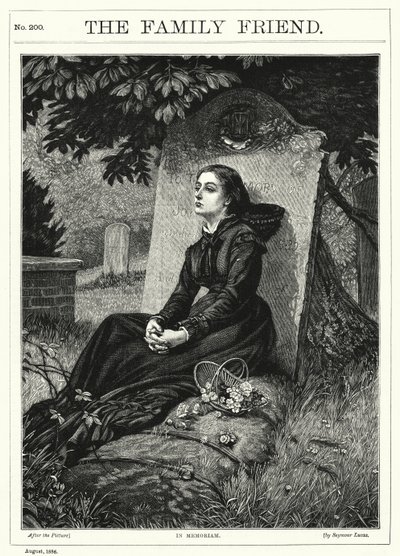 In memoriam (rytina) od John Seymour (after) Lucas