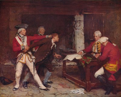 Špión v táboře, c1890, c1915 od John Seymour Lucas