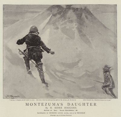Montezumova dcera od John Seymour Lucas