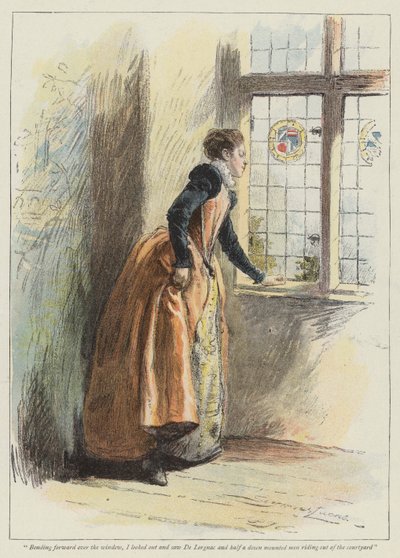 Srdce Denise (chromolitho) od John Seymour Lucas