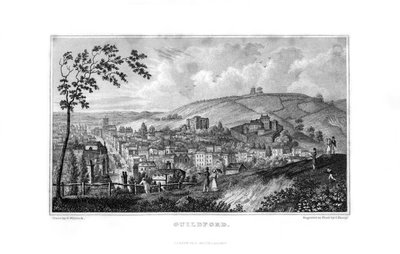Guildford, Surrey, 1829. od John Shury