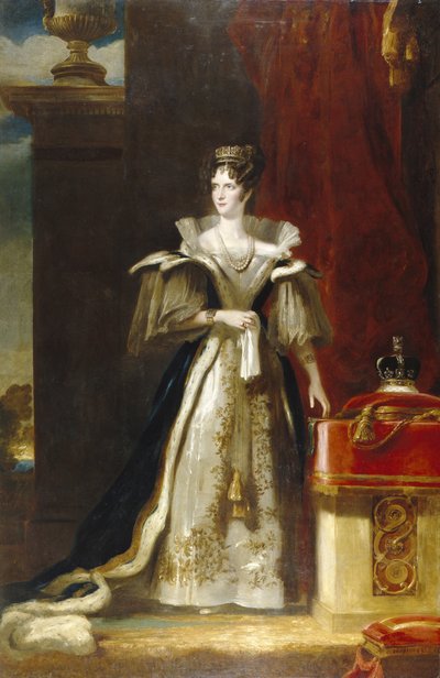 Královna Adelaide (1792-1849) od John Simpson