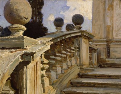Balustráda od John Singer Sargent