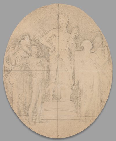 Alegorická studie od John Singer Sargent