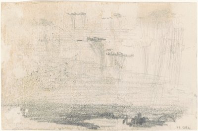 Mraky [verso] od John Singer Sargent