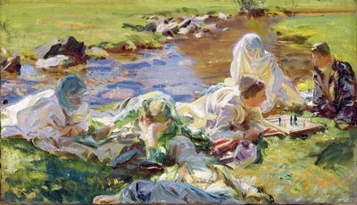 Dolce far niente, kolem roku 1907 od John Singer Sargent