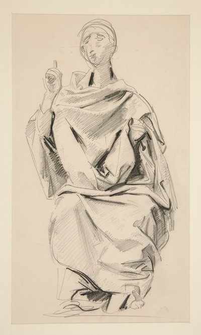 Zahalená postava od John Singer Sargent