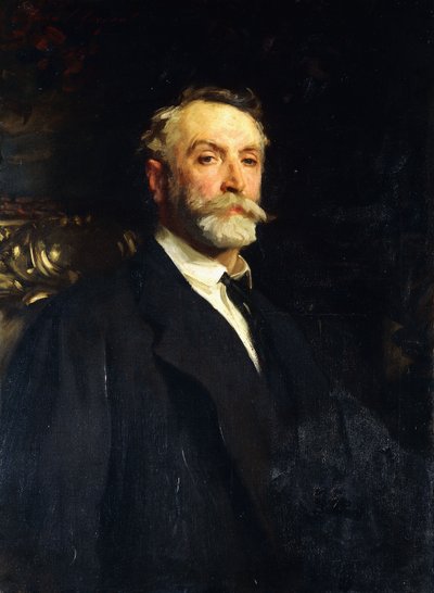 Edgar Vincent, vikomt D"Abernon, G.C.M.G., 1906 od John Singer Sargent