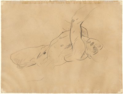 Padající mužský akt [verso] od John Singer Sargent
