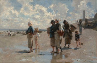 Lov ústřic v Cancale od John Singer Sargent