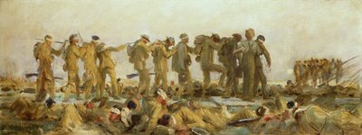 Gassed, ropná studie, 1918-19 od John Singer Sargent