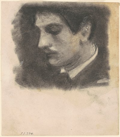 Hlava muže od John Singer Sargent
