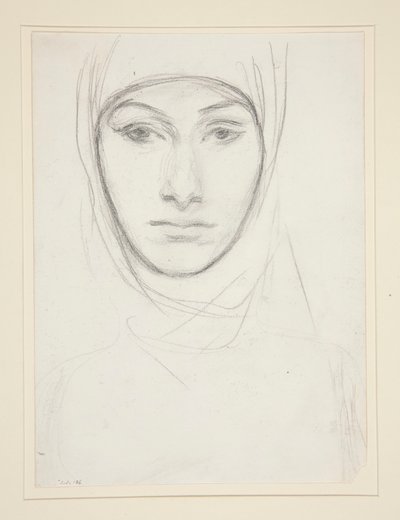 Hlava ženy od John Singer Sargent