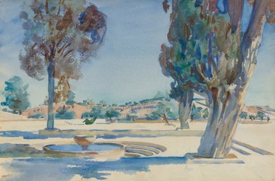 Jeruzalém (akvarel) od John Singer Sargent