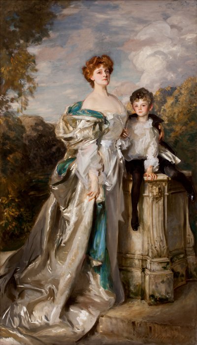 Lady Warwick a její syn, 1905 od John Singer Sargent
