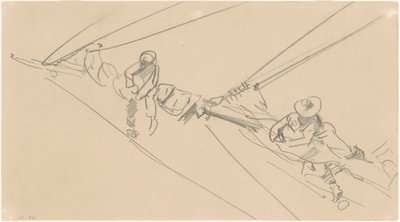 Muži na Spar od John Singer Sargent