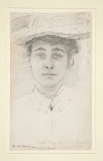 Slečna N. Huxleyová od John Singer Sargent