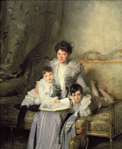 Paní Knowlesová a její děti od John Singer Sargent