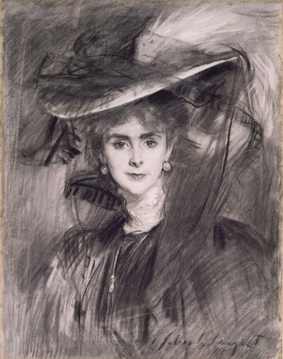 Olga, baronka de Meyer, 1900-1910 od John Singer Sargent