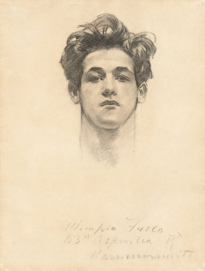 John C. Fusco, c. 1900-1910. od John Singer Sargent