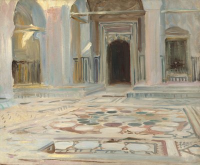 Dlažba, Káhira, 1891. od John Singer Sargent