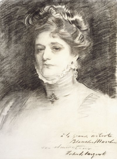 Portrét Blanche Marchesi, 1910 od John Singer Sargent