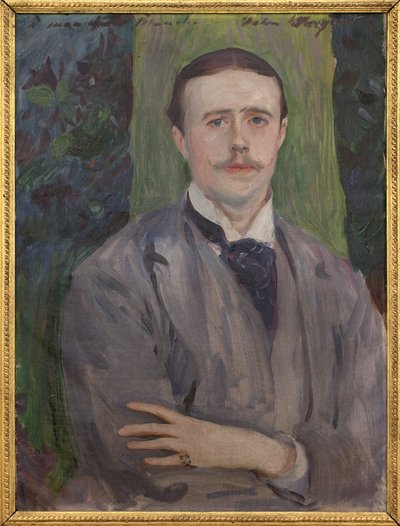Portrét Jacquese Emile Blanche (1861-1942). Malba Johna Singera Sargenta (1856-1925), olej na plátně, francouzské umění 20. století. Musee des beaux arts de Rouen. od John Singer Sargent