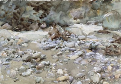 Koryto řeky od John Singer Sargent