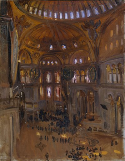 Hagia Sophia, 1891 od John Singer Sargent
