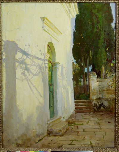 Stíny na zdi na Korfu od John Singer Sargent