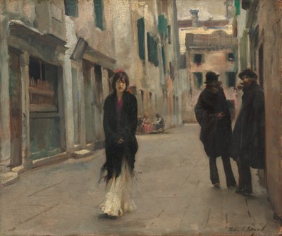 Ulice v Benátkách, 1882. od John Singer Sargent