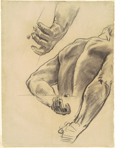 Studie pro "rozsudek" od John Singer Sargent