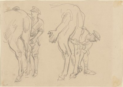 Studie pro Scots Grey, 1918. od John Singer Sargent