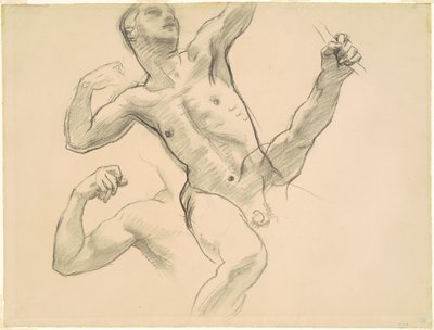 Studie Achilla pro Chirona a Achilla, 1922-1925. od John Singer Sargent
