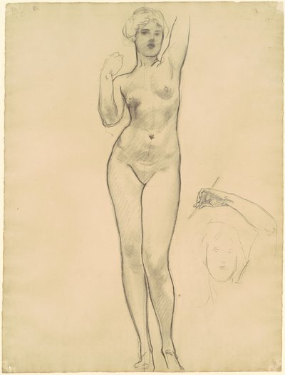 Studie Afrodity pro Afroditu a Eros, 1919-1920. od John Singer Sargent