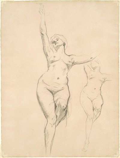 Studie vítězství pro smrt a vítězství, 1920-1922. od John Singer Sargent