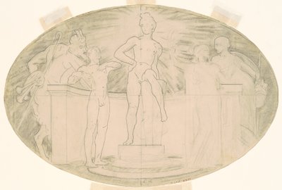 Studium na "Klasické a romantické umění" od John Singer Sargent