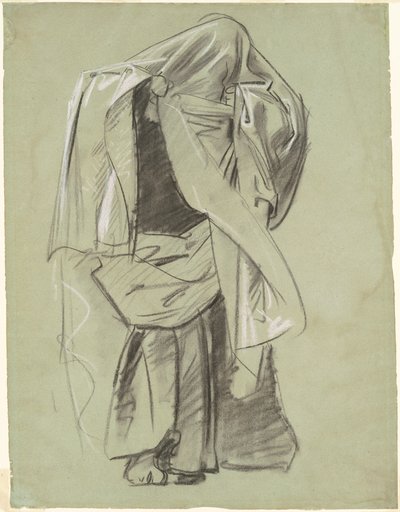 Studie na "Frieze of Prophets" od John Singer Sargent