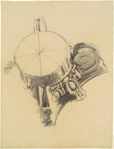 Studie k pádu Goga a Magoga, 1903-1916. od John Singer Sargent