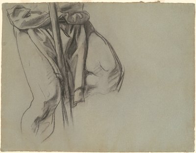 Studie o Adamovi pro „Patnáct tajemství růžence“ od John Singer Sargent
