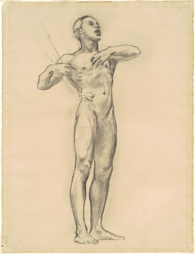 Studie Orfea pro "klasické a romantické umění" od John Singer Sargent