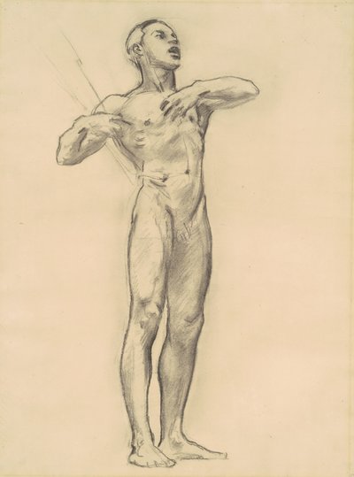 Studie Orfea pro klasické a romantické umění, c. 1921. od John Singer Sargent