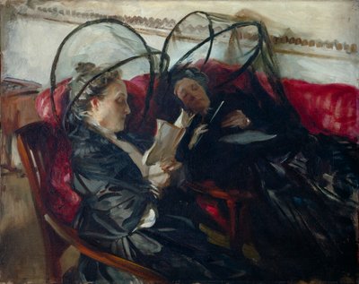 Švédština:  Myggnät Moskytiéra od John Singer Sargent