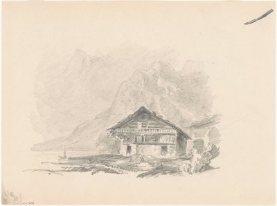 Švýcarská chata, 1869. od John Singer Sargent