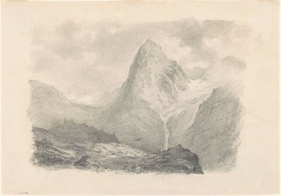 Alpy [recto], 1868-1869. od John Singer Sargent