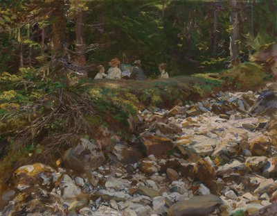 Mistr a jeho žáci od John Singer Sargent