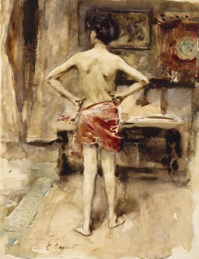 Model od John Singer Sargent