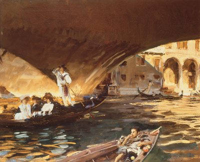 Rialto, Benátky od John Singer Sargent