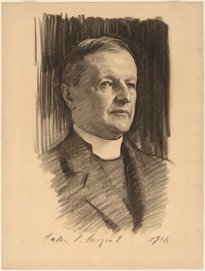 The Rt. Reverend William Lawrence, 1916. od John Singer Sargent